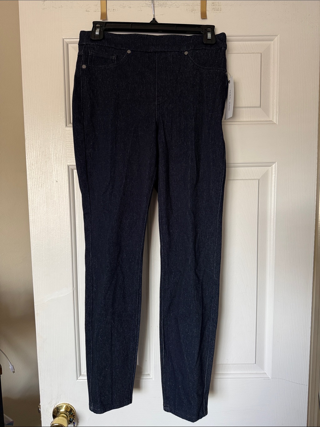 Tribal Women's Skinny Jeans Dark Blue